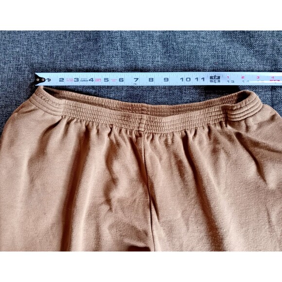 Pant Size 20W Womans Alfred Dunner Tan Casual Athletic wear Pockets Petite Capri - Picture 7 of 8